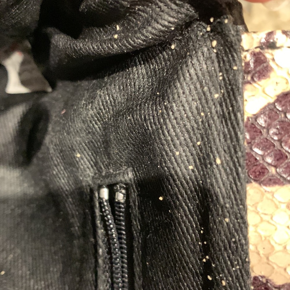 Vintage snakeskin leather bag made in Italy - Picture 9 of 10